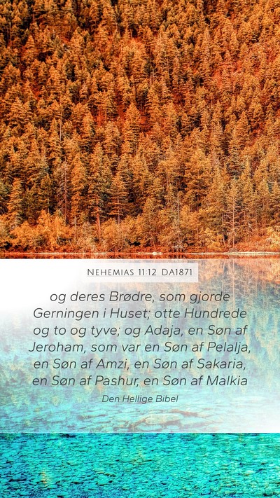 Nehemias 11:12 DA1871 Bible Verse Image