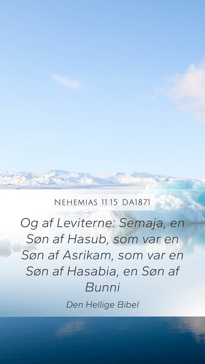 Nehemias 11:15 DA1871 Bible Verse Image