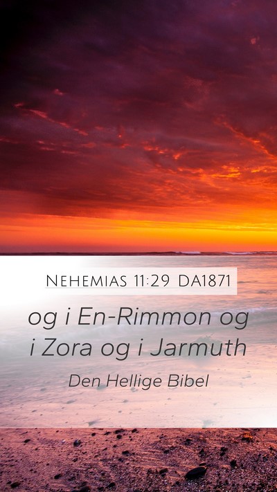 Nehemias 11:29 DA1871 Bible Verse Image