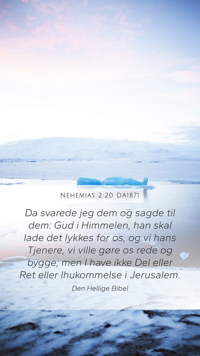 Nehemias 2:20 DA1871 Bible Verse Image