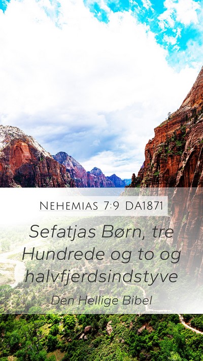 Nehemias 7:9 DA1871 Bible Verse Image
