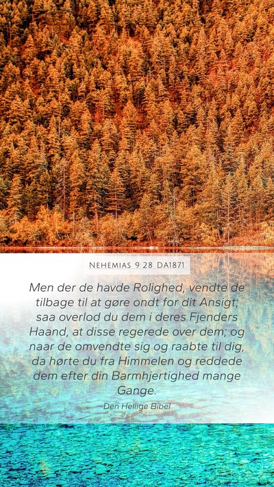 Nehemias 9:28 DA1871 Bible Verse Image