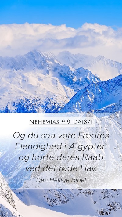 Nehemias 9:9 DA1871 Bible Verse Image