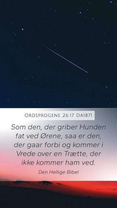 Ordsprogene 26:17 DA1871 Bible Verse Image