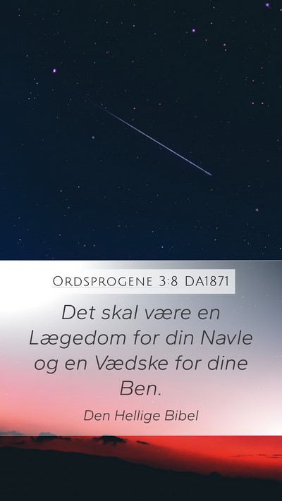 Ordsprogene 3:8 DA1871 Bible Verse Image