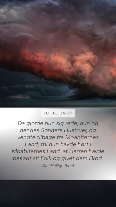 Rut 1:6 DA1871 Bible Verse Image