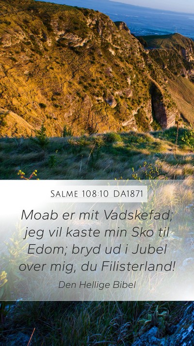 Salme 108:10 DA1871 Bible Verse Image