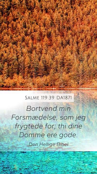 Salme 119:39 DA1871 Bible Verse Image