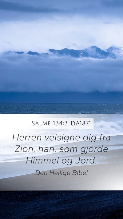 Salme 134:3 DA1871 Bible Verse Image