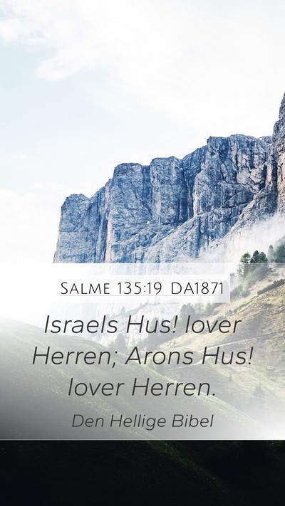 Salme 135:19 DA1871 Bible Verse Image