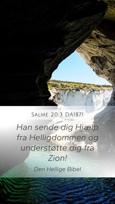 Salme 20:3 DA1871 Bible Verse Image