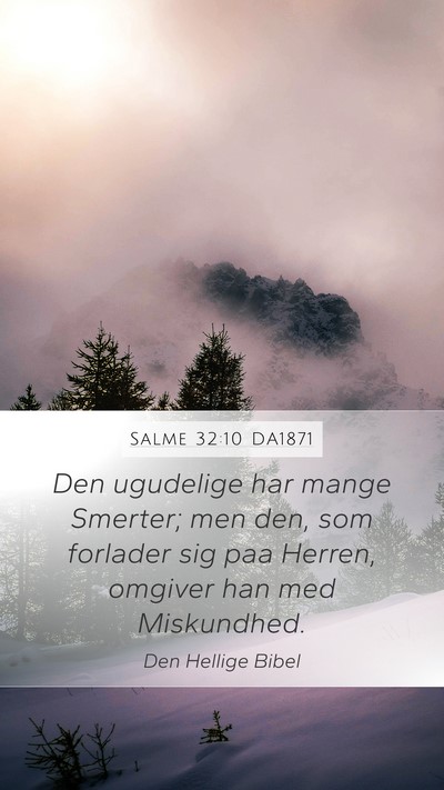 Salme 32:10 DA1871 Bible Verse Image