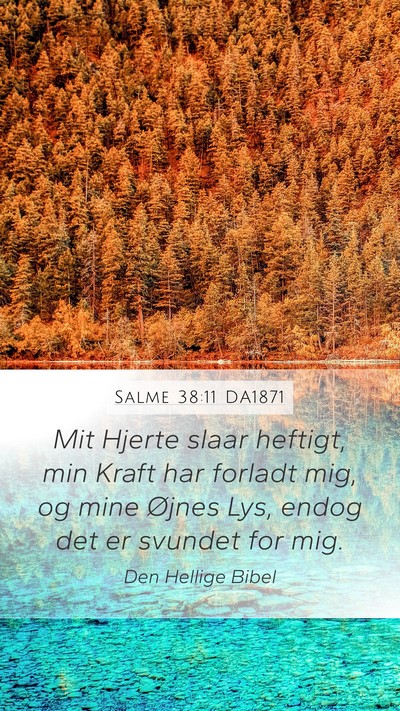 Salme 38:11 DA1871 Bible Verse Image