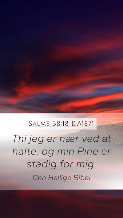 Salme 38:18 DA1871 Bible Verse Image