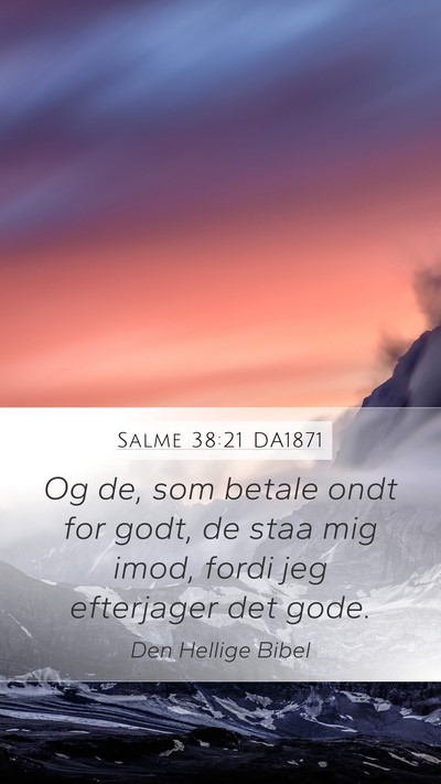 Salme 38:21 DA1871 Bible Verse Image