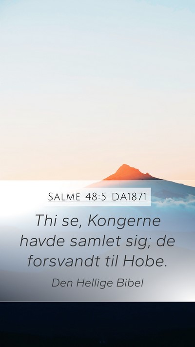Salme 48:5 DA1871 Bible Verse Image