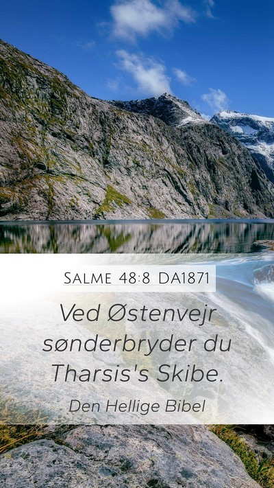 Salme 48:8 DA1871 Bible Verse Image