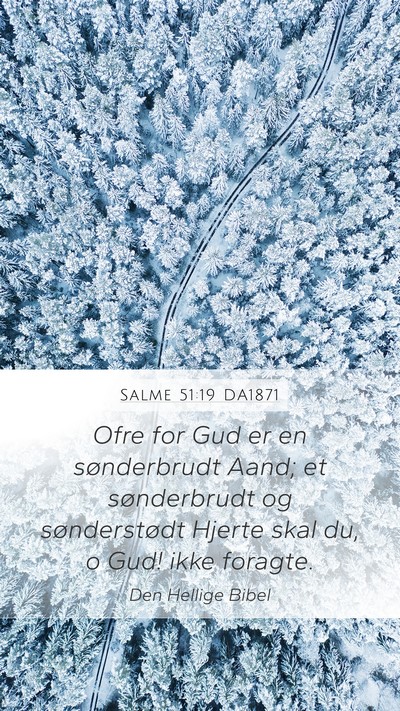 Salme 51:19 DA1871 Bible Verse Image