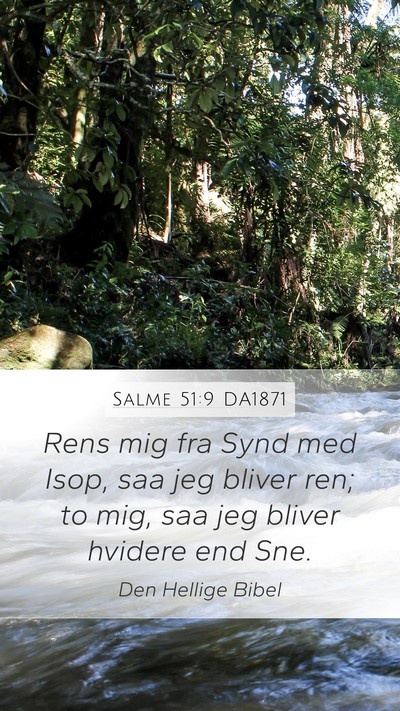 Salme 51:9 DA1871 Bible Verse Image