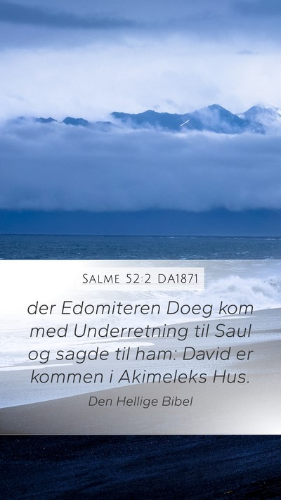 Salme 52:2 DA1871 Bible Verse Image