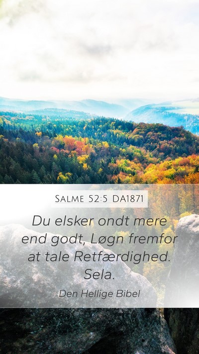 Salme 52:5 DA1871 Bible Verse Image