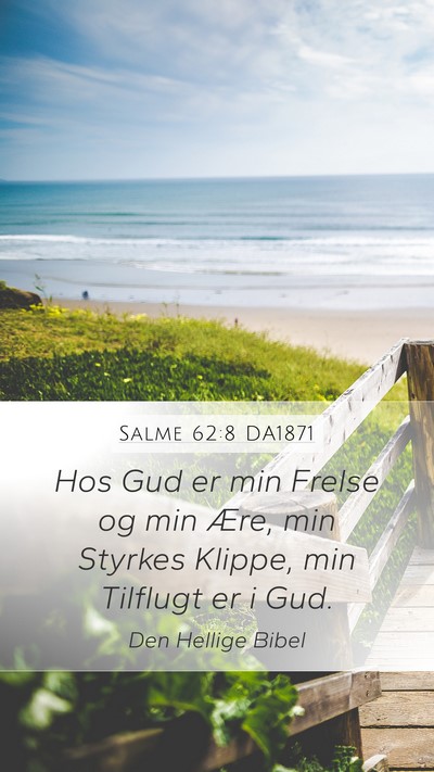 Salme 62:8 DA1871 Bible Verse Image