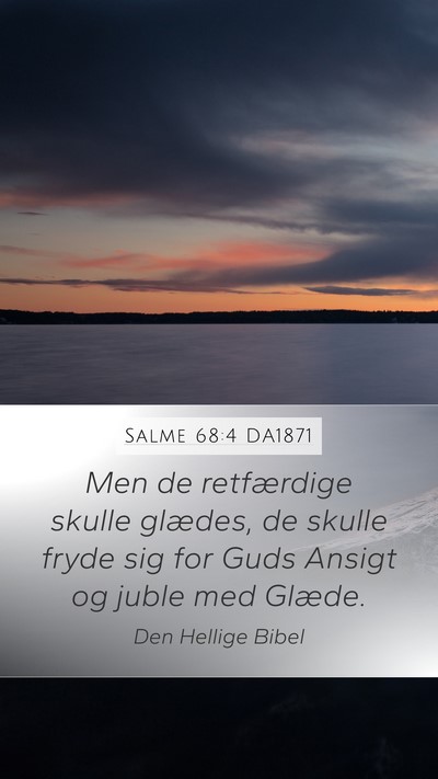 Salme 68:4 DA1871 Bible Verse Image
