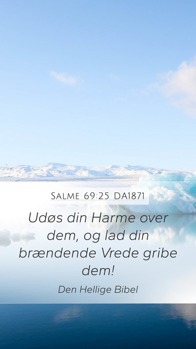 Salme 69:25 DA1871 Bible Verse Image