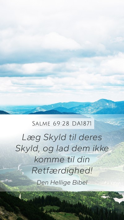 Salme 69:28 DA1871 Bible Verse Image