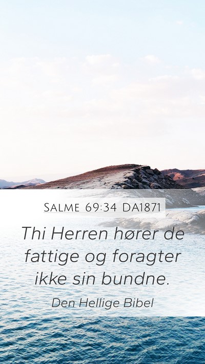 Salme 69:34 DA1871 Bible Verse Image