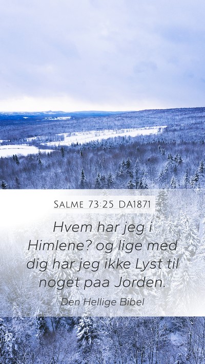 Salme 73:25 DA1871 Bible Verse Image