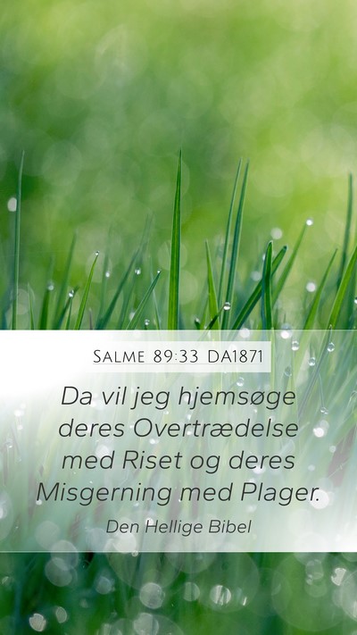 Salme 89:33 DA1871 Bible Verse Image