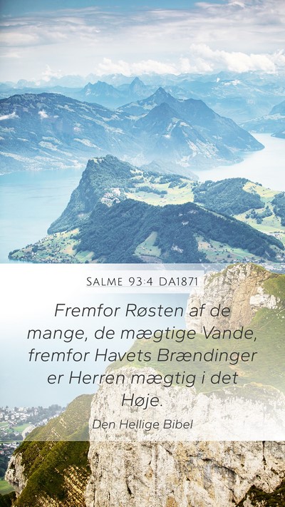 Salme 93:4 DA1871 Bible Verse Image