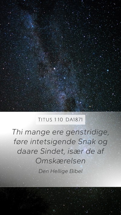 Titus 1:10 DA1871 Bible Verse Image