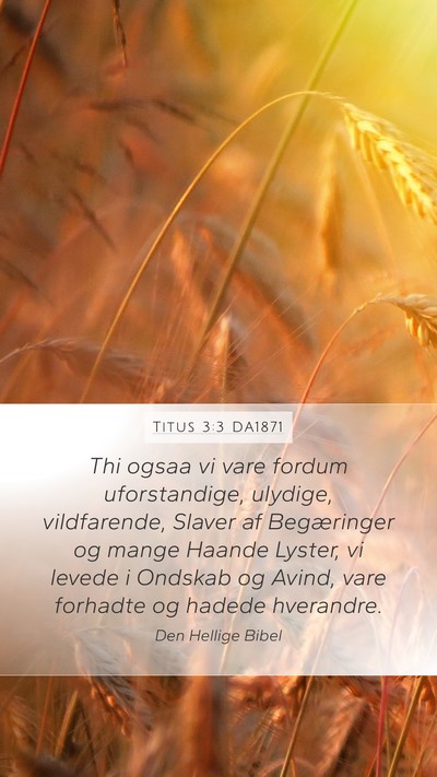 Titus 3:3 DA1871 Bible Verse Image