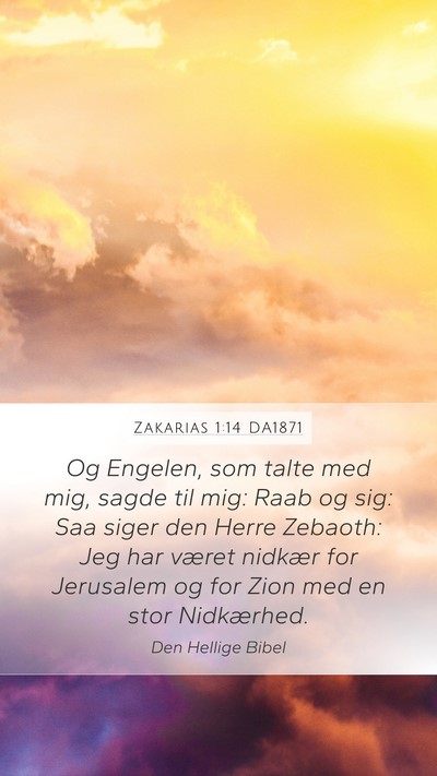 Zakarias 1:14 DA1871 Bible Verse Image