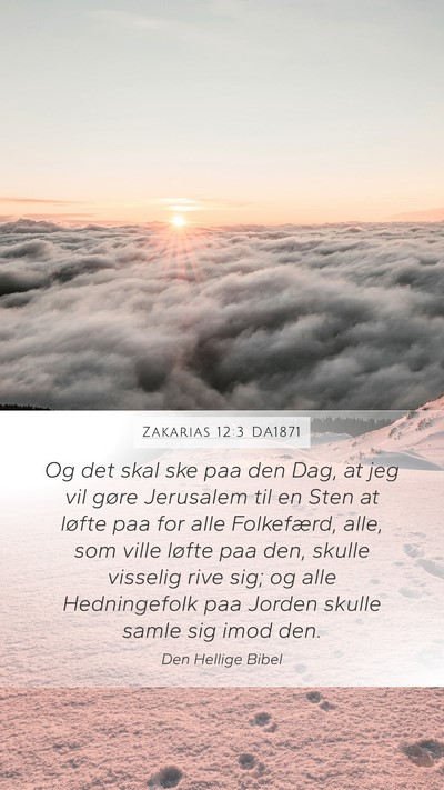 Zakarias 12:3 DA1871 Bible Verse Image