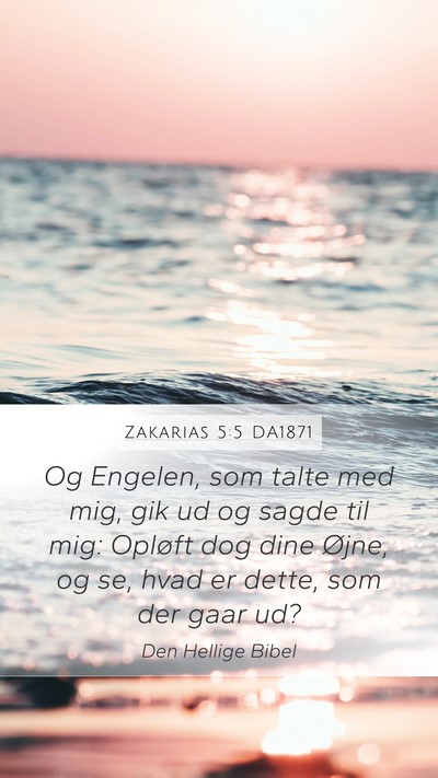 Zakarias 5:5 DA1871 Bible Verse Image