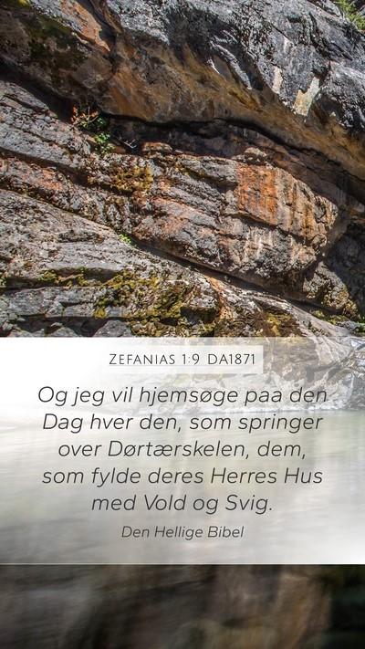 Zefanias 1:9 DA1871 Bible Verse Image