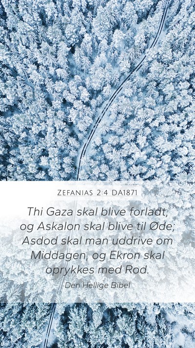 Zefanias 2:4 DA1871 Bible Verse Image