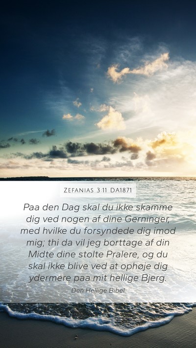 Zefanias 3:11 DA1871 Bible Verse Image